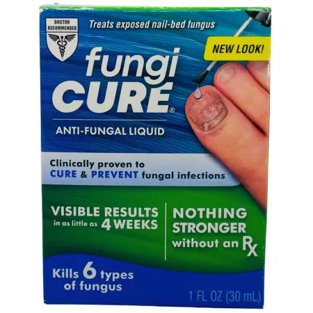FungiCure Anti-Fungal Liquid 1 fl oz (30 mL) – Clinically Proven – New