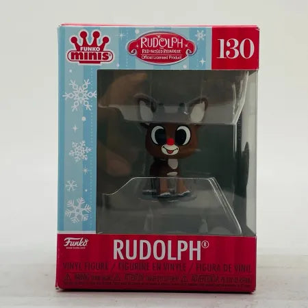 Funko Minis Rudolph #130 Vinyl Figure Christmas Collectible New