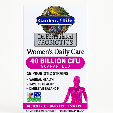 Garden of Life Women’s Daily Care Probiotics 30 Capsules 1 Pack New 11/2025