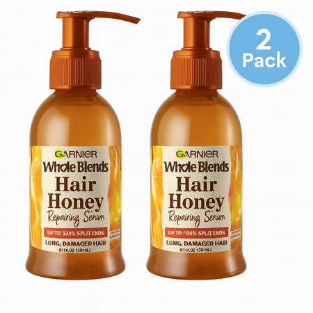 Garnier Whole Blends Hair Honey Repairing Serum 5.1 oz – 2 Pack – New 1