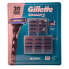 Gillette Mach3 Razor Cartridges 20 Count Pack New