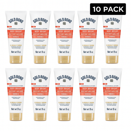 Gold Bond Body Bright Lotion Vitamin C 8oz 10 Pack New