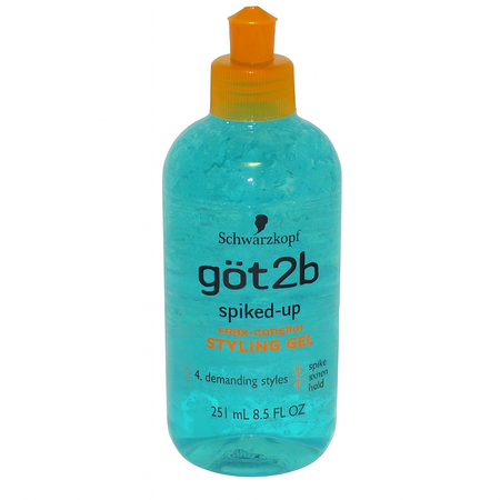 Got2b Spiked-Up Styling Gel 8.5oz 1 Pack New