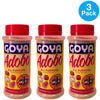 Goya Adobo All Purpose Seasoning 28oz bottle 3-pack with pepper flavor and 2030 expiration date