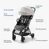Graco Ready2Jet Compact Stroller with automatic fold in Haines Fashion pattern