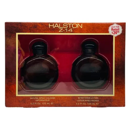 Halston Z-14 Cologne & After Shave 4.2 fl oz Gift Set 1 Pack New
