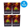 Happy Little Dinosaurs Card Game Party Game 4 Pack - Colorful dinosaur characters playing cards together