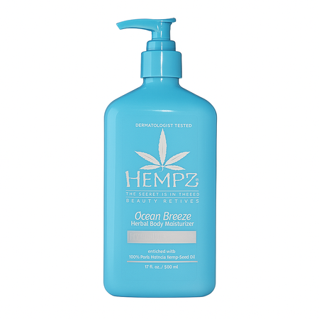 Hempz Ocean Breeze Herbal Body Moisturizer 17 fl oz 1 Pack New