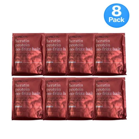 Hi-Pro-Pac Keratin Protein Treatment 1.75oz 8-Pack New