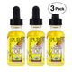 Hollywood Pure Sweet Almond Oil 1 oz Dropper 3 Pack - New