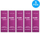 I Dew Care Glow Easy Raspberry Vitamin C Lip Oil 0.20 oz 5 Pack New