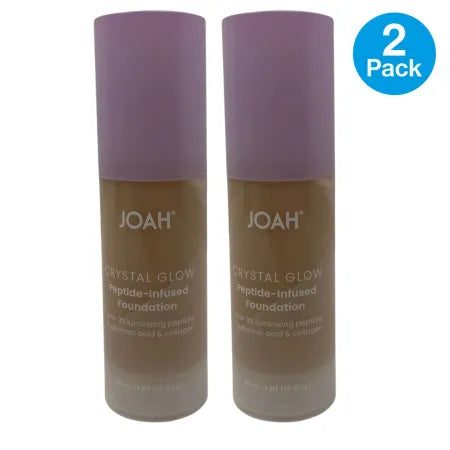 JOAH Crystal Glow Peptide Foundation MC030 2 Pack New
