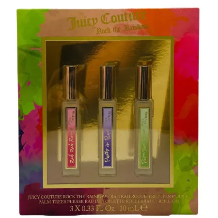 Juicy Couture Rock the Rainbow Rollerball Trio 3×10ml – New