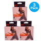 KT Tape Cotton Kinesiology Tape Strips Black 20 Count 3 Pack New