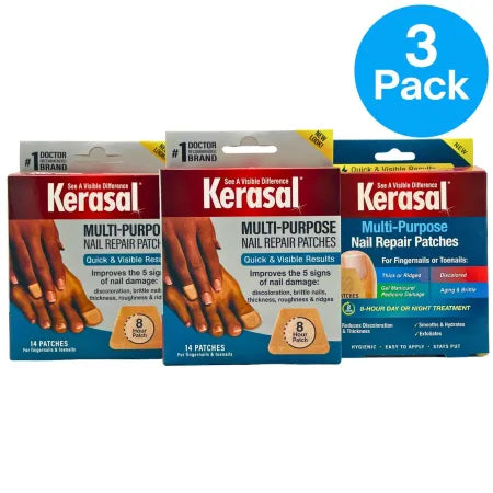 Kerasal Multi-Purpose Nail Repair Patches 14 Ct – 3 Pack