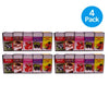 Kikkerland Scented Erasers Assorted Flavors 4 Pack Novelty School Supplies colorful erasers