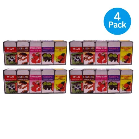 Kikkerland Scented Erasers Assorted Flavors 4 Pack Novelty School Supplies colorful erasers