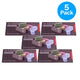 Kikkerland Tea Scented Erasers Set Assorted Flavors 5 Pack New