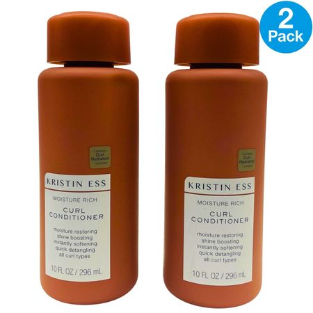 Kristin Ess Curl Conditioner Moisture Rich 10oz (2 Pack) New 1