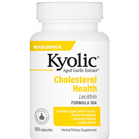 Kyolic Formula 104 Cholesterol Health 100 Capsules 1 Pack – New