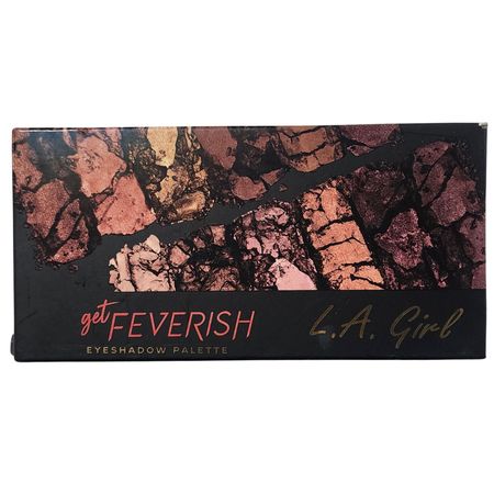 L.A. Girl Get Feverish Eyeshadow Palette 12 Shades New