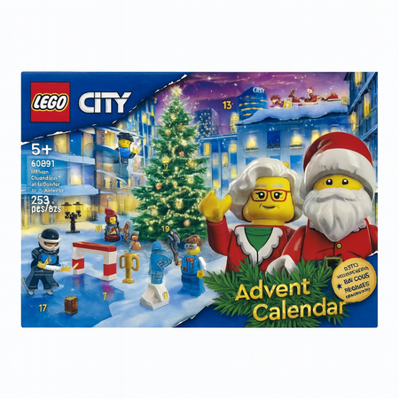 LEGO City Advent Calendar 258 Pcs 24 Surprises 1 Pack New