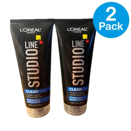 L’Oréal Studio Line Clean Gel 6.8 fl oz (2 Pack) New