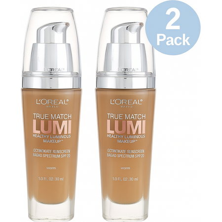 L'Oréal True Match Lumi SPF 20 1.0 Fl Oz 2 Pack New