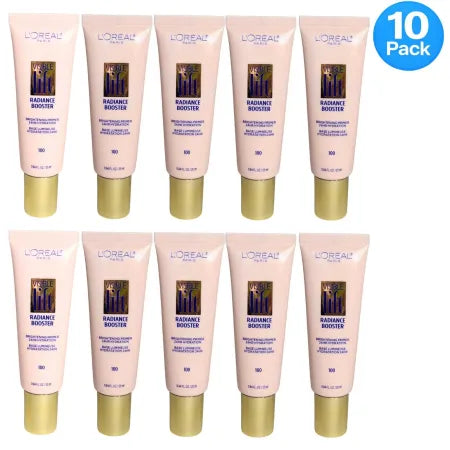 L'Oréal Visible Lift Radiance Booster Primer 0.84oz - 10 Pack - New