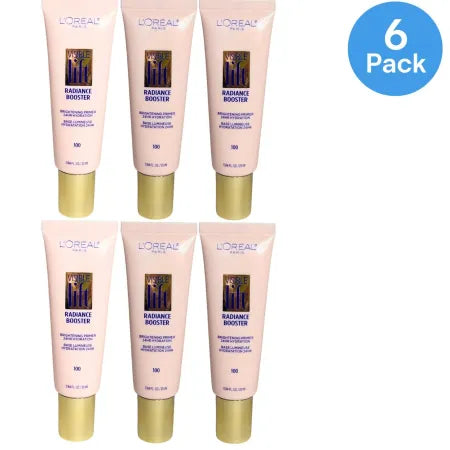 L'Oréal Visible Lift Radiance Booster Primer 0.84oz - 6 Pack - New