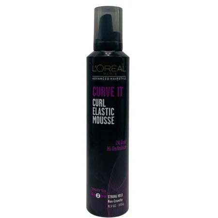 L’Oreal Curve It Curl Elastic Mousse 8.3 oz 1 Pack New
