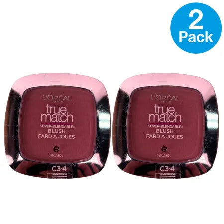 L'Oreal True Match Blush C3-4 Tender Rose 2 Pack New