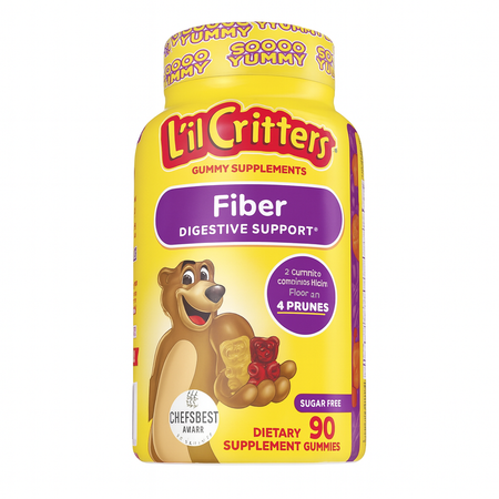 L'il Critters Fiber Gummies 90ct 1 Pack New