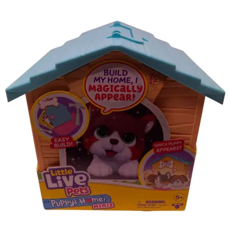 Little Live Pets My Puppy's Home Minis Surprise interactive toy playset by Moose Enterprises with puppy figures