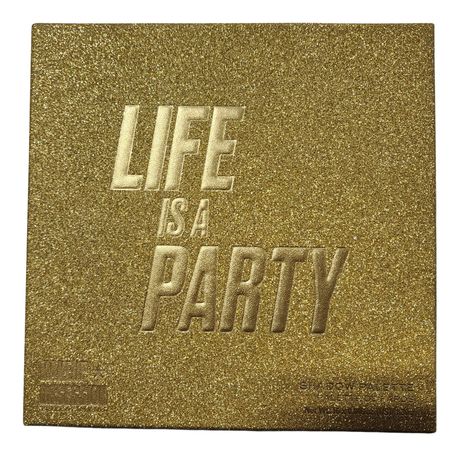 Makeup Obsession Life Is A Party Eyeshadow Palette 16 Colors New