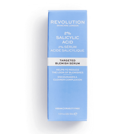 Makeup Revolution Skincare Targeted Blemish Serum with 2% Salicylic Acid - 1.01 fl oz bottle