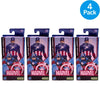 Hasbro Marvel Captain America Action Figure 4 Pack collectible set with multiple superhero figures