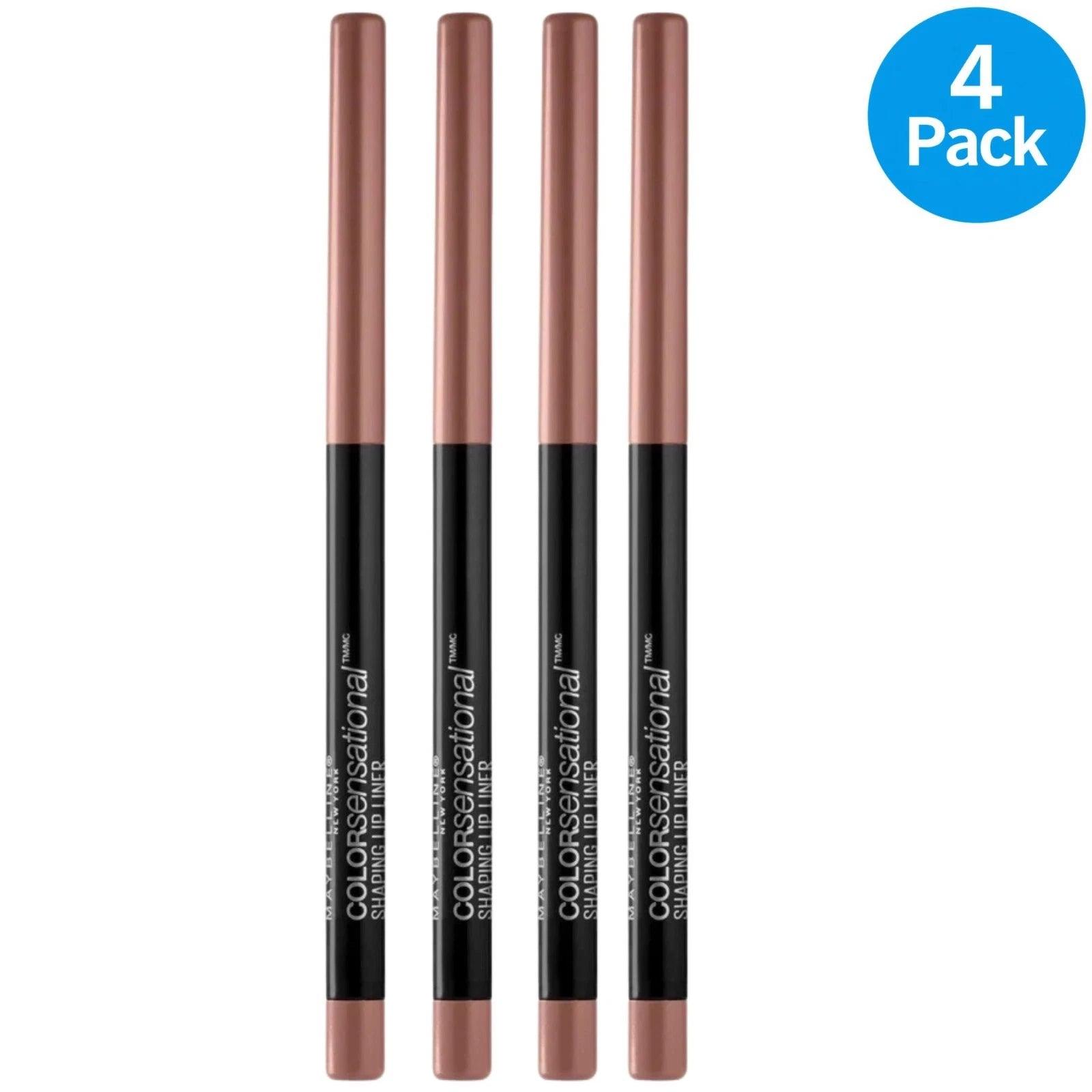Maybelline Color Sensational Lip Liner #110 Nude 4 Pack New