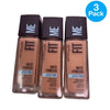 Maybelline Fit Me Matte + Poreless Foundation 115 Ivory 3 Pack New Product