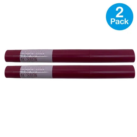 Maybelline Super Stay Ink Color #150 Crayon 0.04 oz 2 Pack New