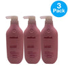 Method Body Lotion Pure Peace Peony Rose Water Pink Sea Salt 14oz bottles in 3-pack