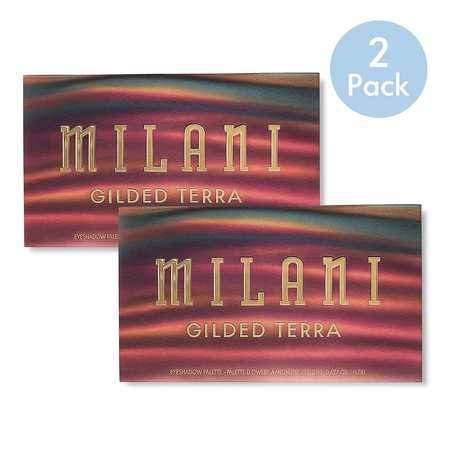 Milani Gilded Terra Eyeshadow Palette 2 Pack New