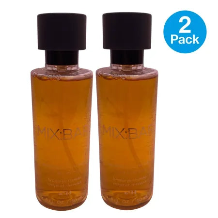 Mix:Bar Whipped Almond Hair & Body Mist 5oz Fragrance Spray 2 Pack New