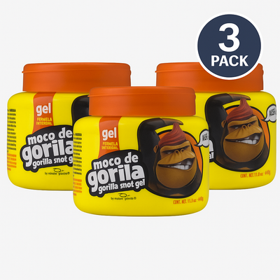 Moco de Gorila Punk Hair Gel Pack of 3 bottles 9.52 oz each professional styling product