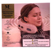 Modern Expressions cordless rechargeable USB neck massaging pillow with ergonomic design
