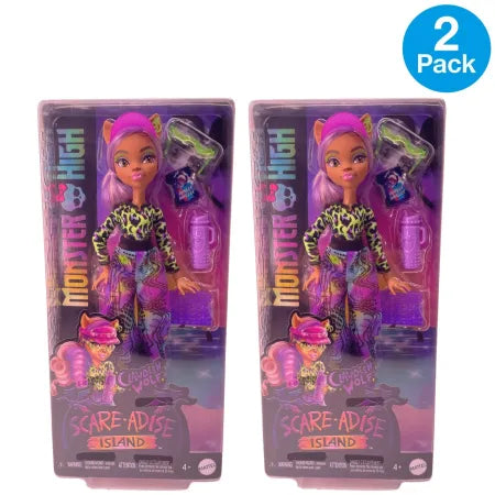Monster High Clawdeen Wolf Doll 2 Pack New