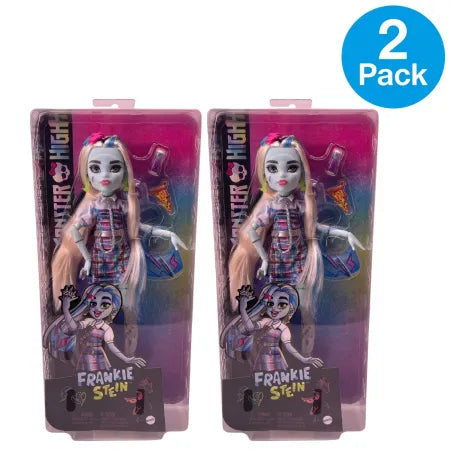 Monster High Frankie Stein Doll Mattel Fashion Doll 2 Pack New