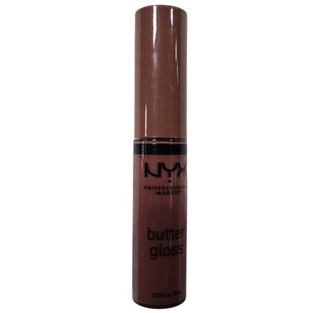 NYX Butter Gloss Lip Gloss 0.27 fl oz product bottle on white background