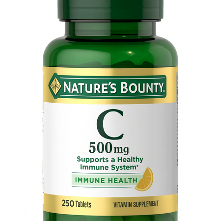 Nature’s Bounty Vitamin C 500mg 250 Tablets 1 Pack New
