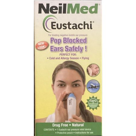 NeilMed Eustachi Ear Pressure Relief Device – 1 Pack New